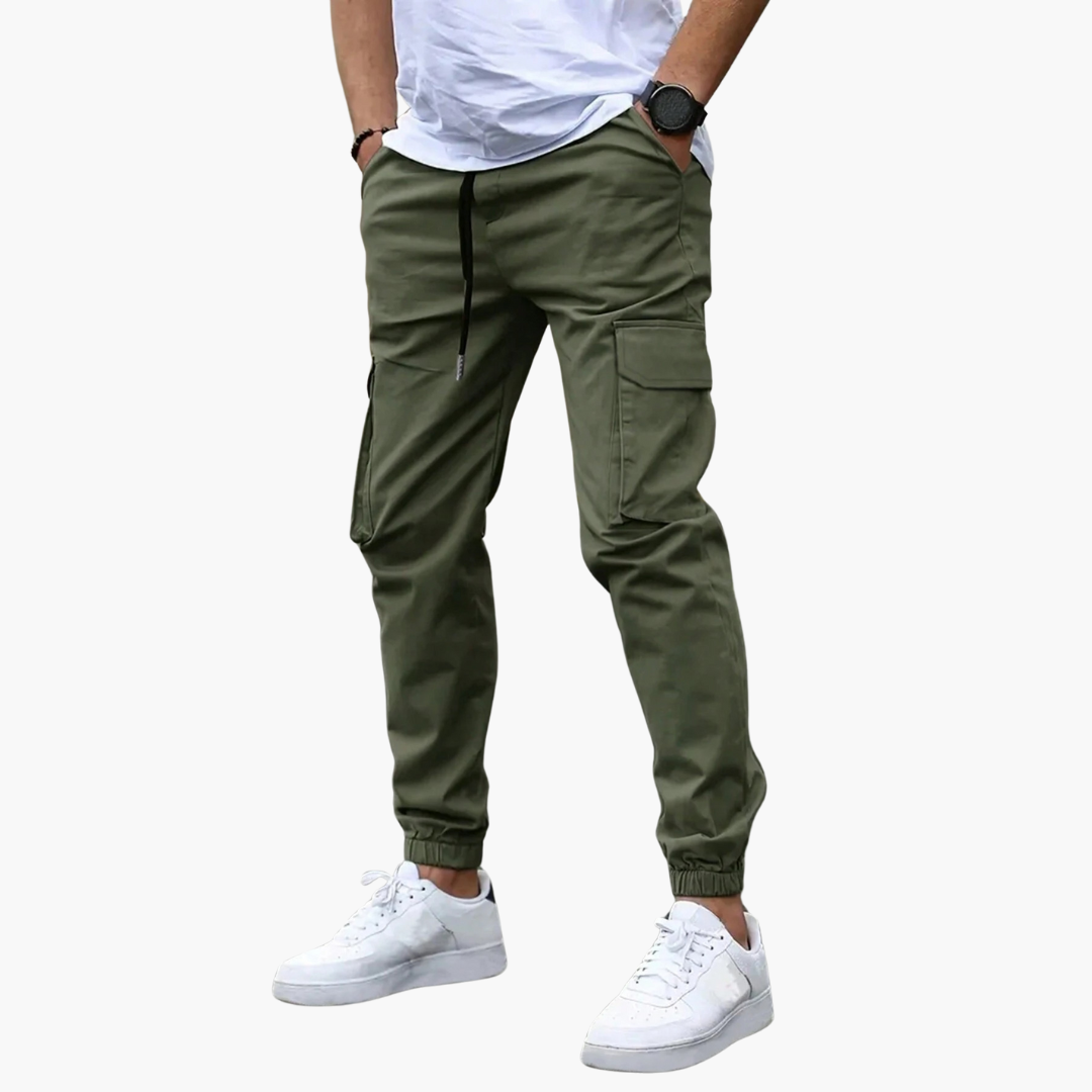 Comfortable Casual Jogger Pants for Men with Pockets