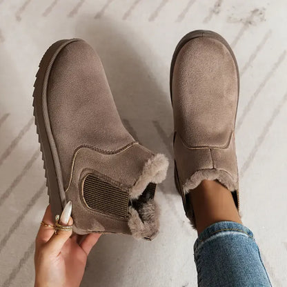Classic Ankle Short Leather Boots