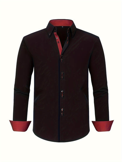 Classic Fit Men's Casual Button Down Shirt