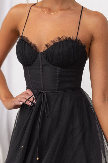 Ladies' Fit & Flare Corset Dress