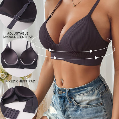Comfortable Lace Lift Bra with Smooth Fit Design