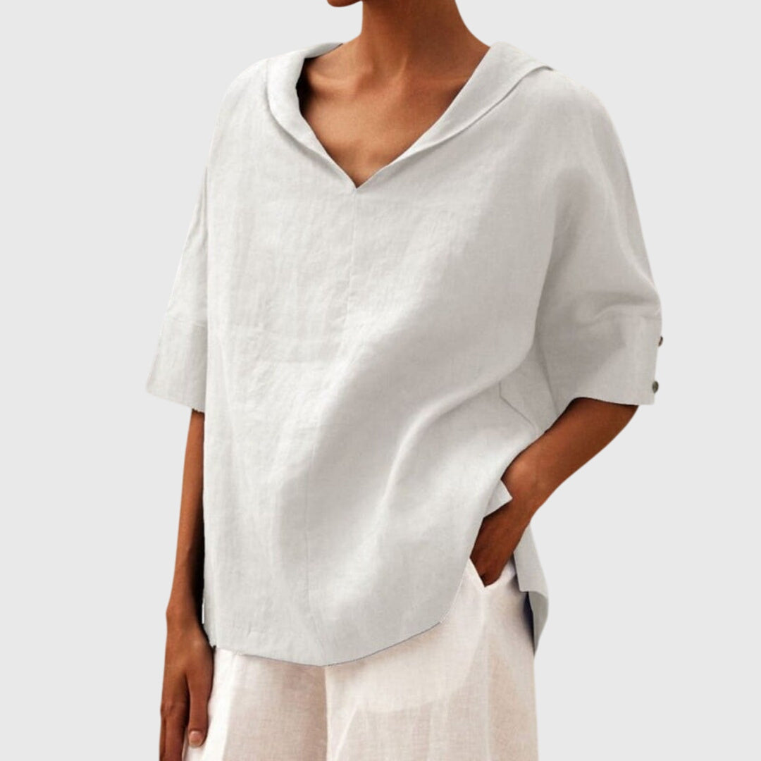 Relaxed Fit Women's Casual Blouse