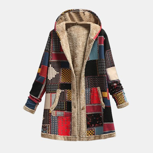 Unique Quilted Embroidered Jacket - Olytrend
