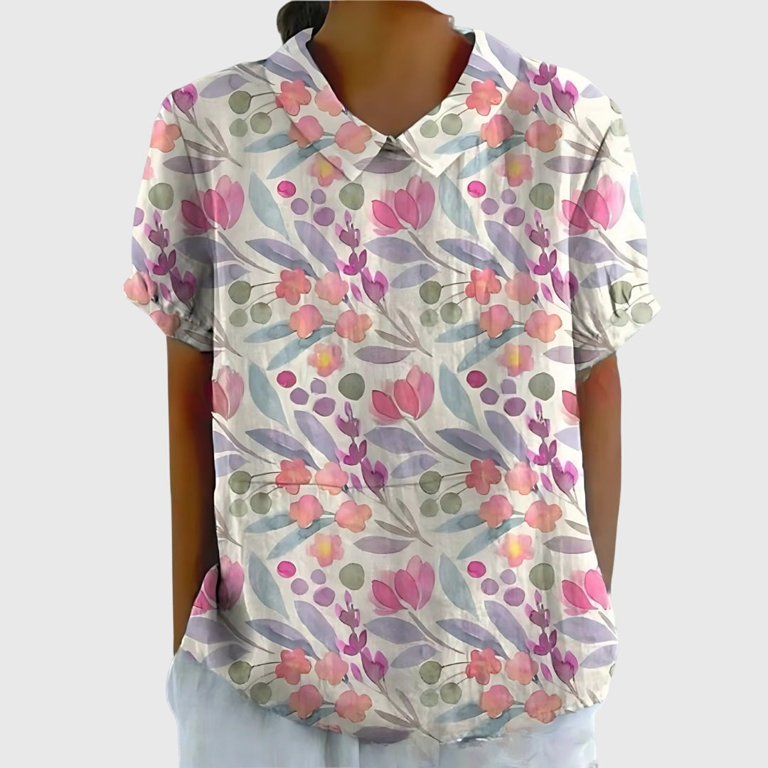 Elegant Floral Blouse for Women