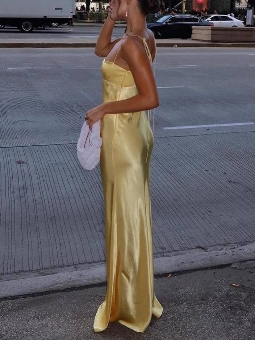 Elegant Cut Out Party Dress for Women