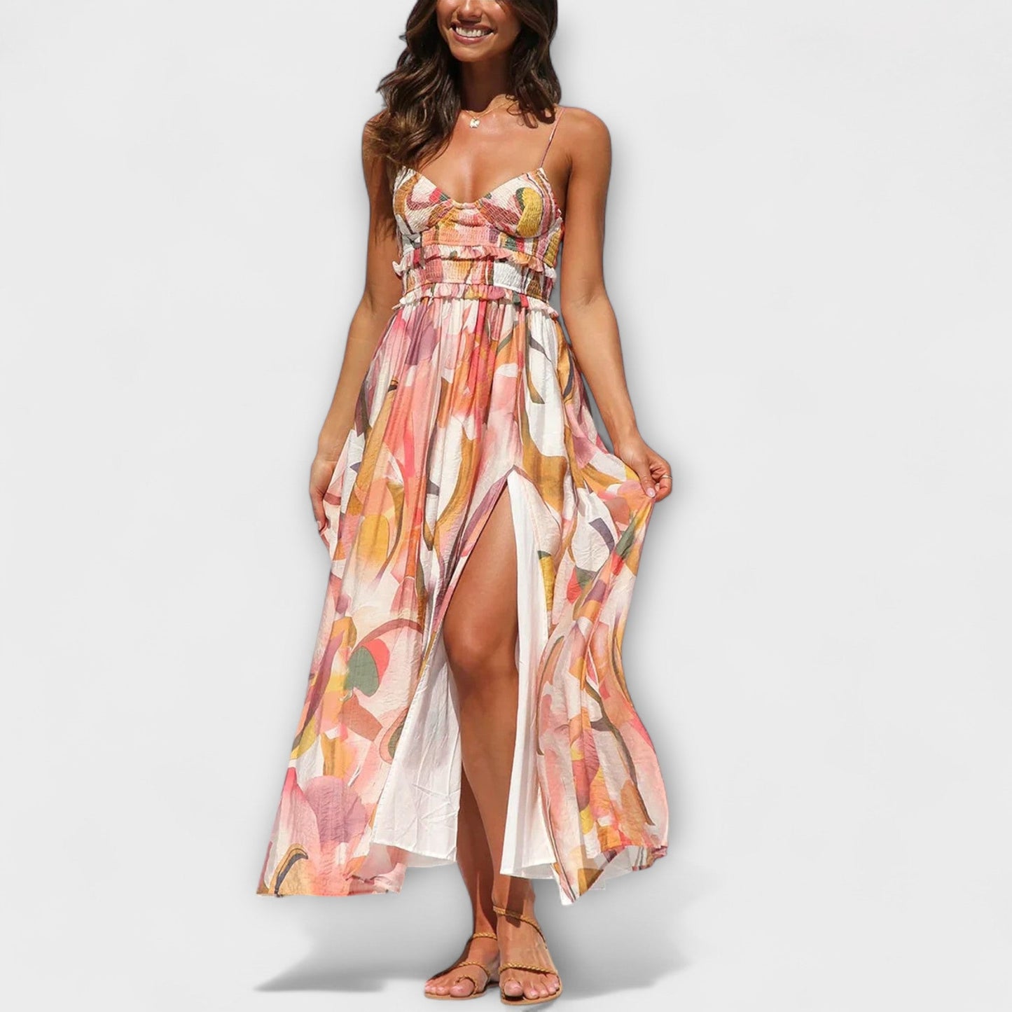 Elegant Floral Dress for Women