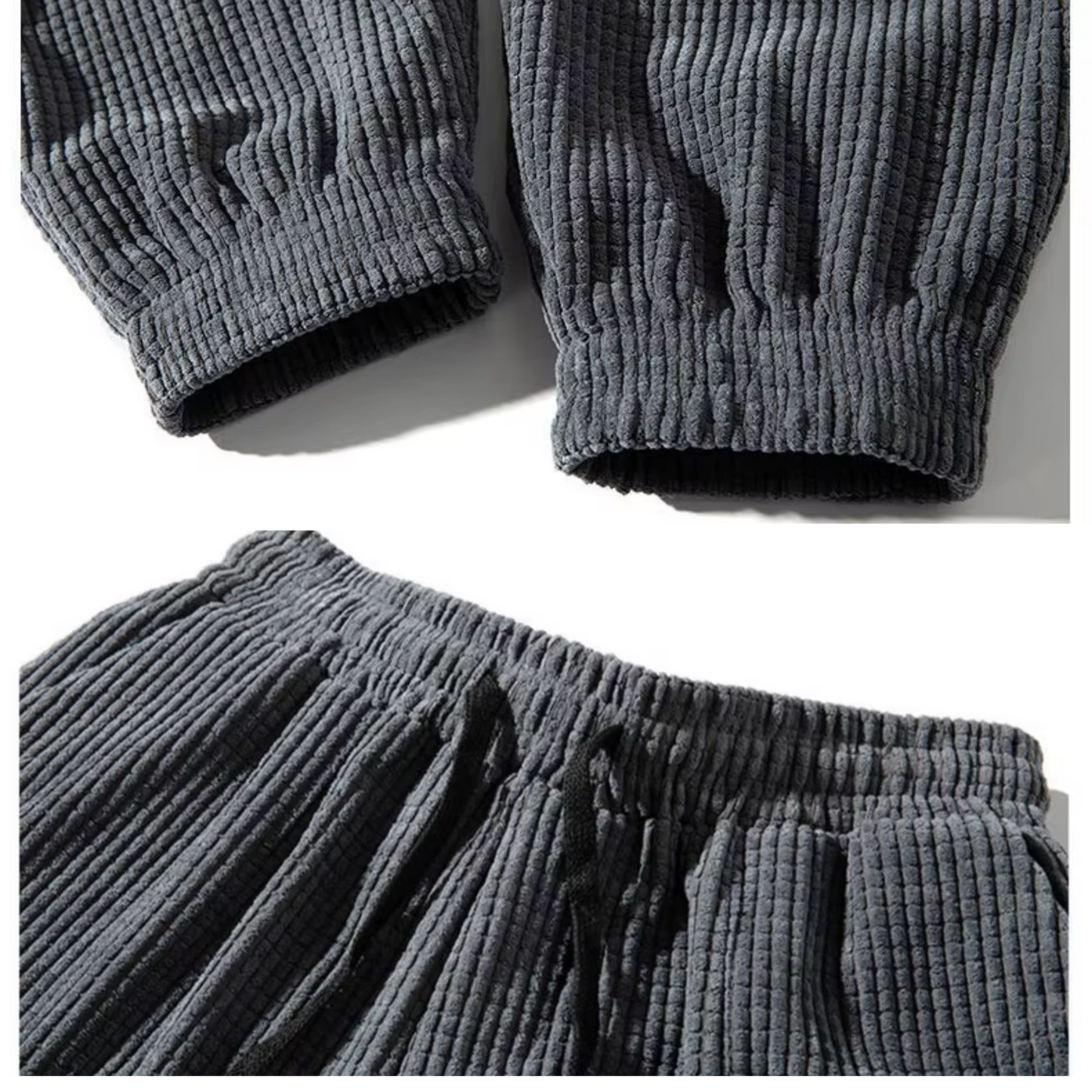 Rugged Corduroy Casual Pants