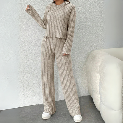 Soft Hooded Fleece Sweat Suit