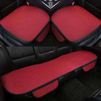 Premium 3-Piece Car Seat Covers with Massaging Cushion - Pexav