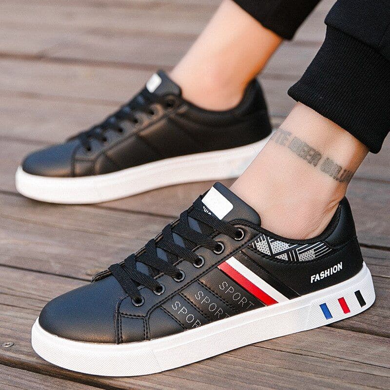 Comfortable Men's Running Shoes with Grip Soles