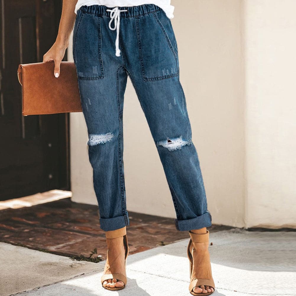 Comfortable Women's Casual Jogger Jeans