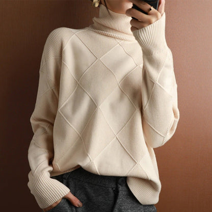 Elegant Sparkle Knit Sweater for Women