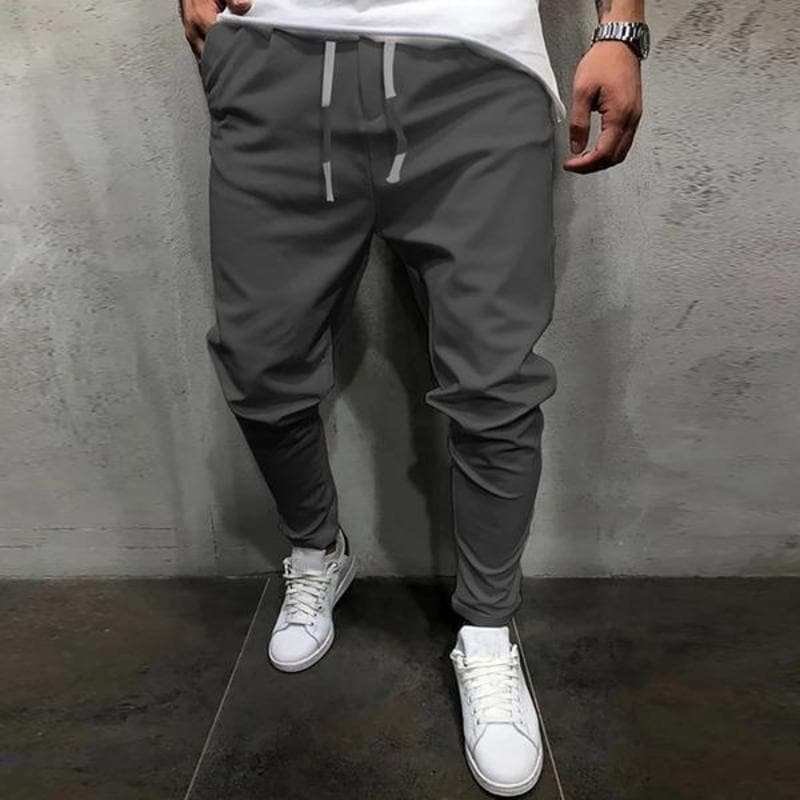 Men's Slim Fit Jogger Pants Elastic Waist Casual Sport
