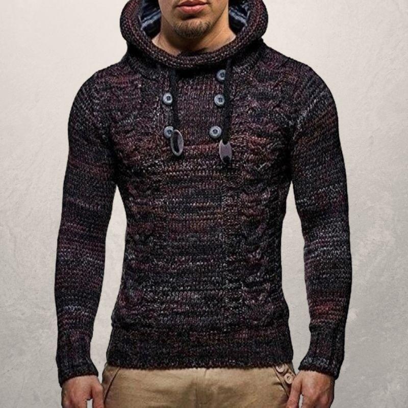 Men's Slim Fit Crew Neck Warm Sweater