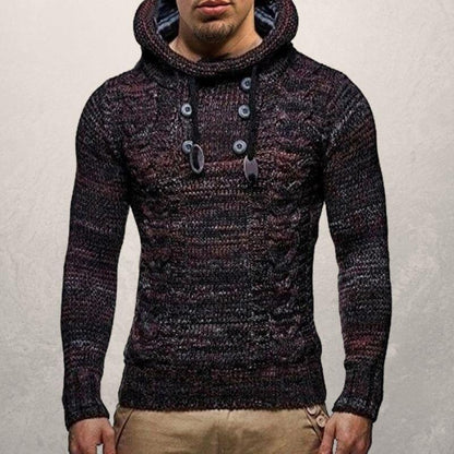 Men's Slim Fit Crew Neck Warm Sweater