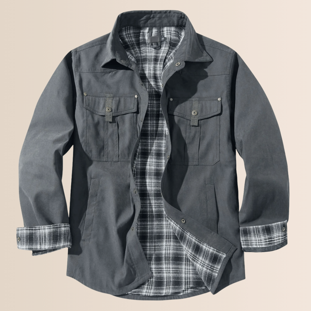 Classic Plaid Lumberjack Jacket - Olytrend