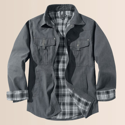 Classic Plaid Lumberjack Jacket - Olytrend