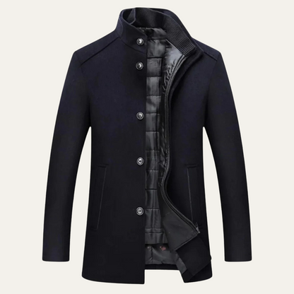 Timeless Men's Wool Trench Coat