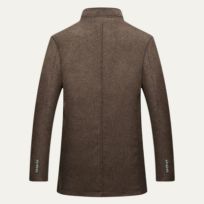 Timeless Men's Wool Trench Coat