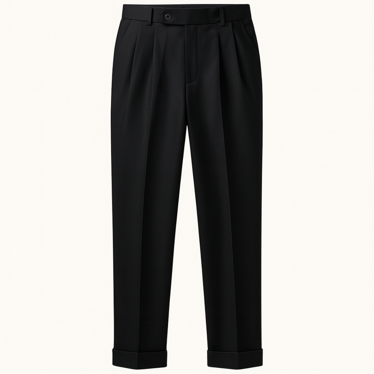 Classic Fit Mens Dress Pants - Smart Straight Leg Suit Trousers - Nocini