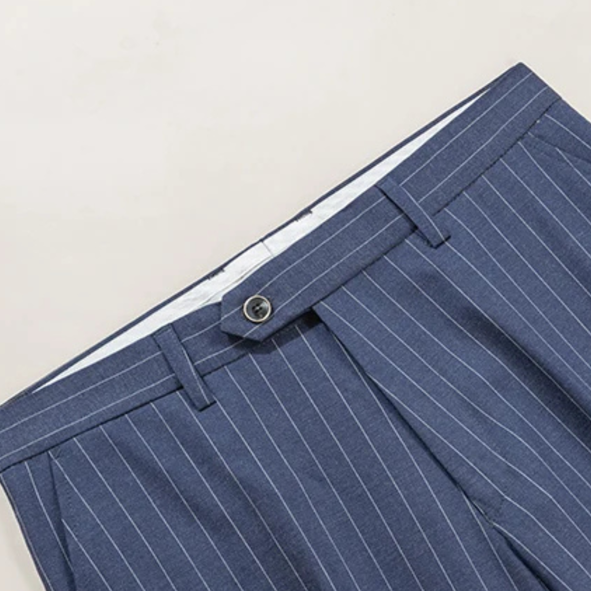Men's Traditional Pinstripe 2 Piece Suit