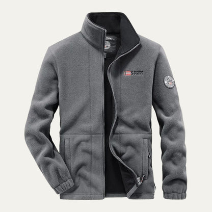 Thermal Insulated Fleece Men's Outdoor Winter Coat