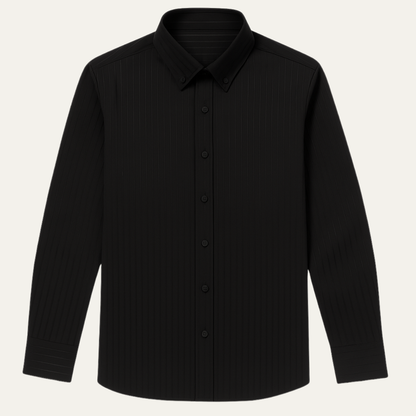 Classic Men's Collared Button Down Dress Shirt - Nocini