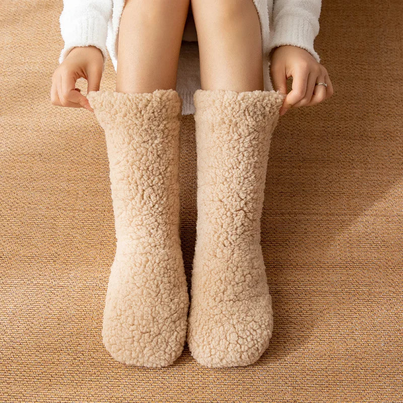 Cozy Fleece Slipper Socks