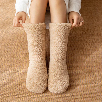 Cozy Fleece Slipper Socks