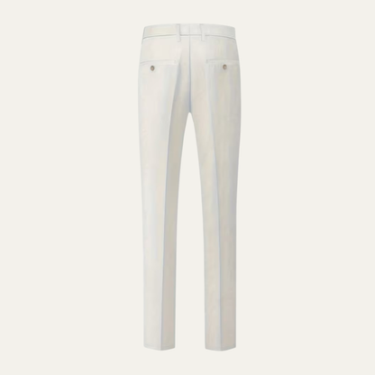 Classic Men's Straight Fit Linen Dress Pants