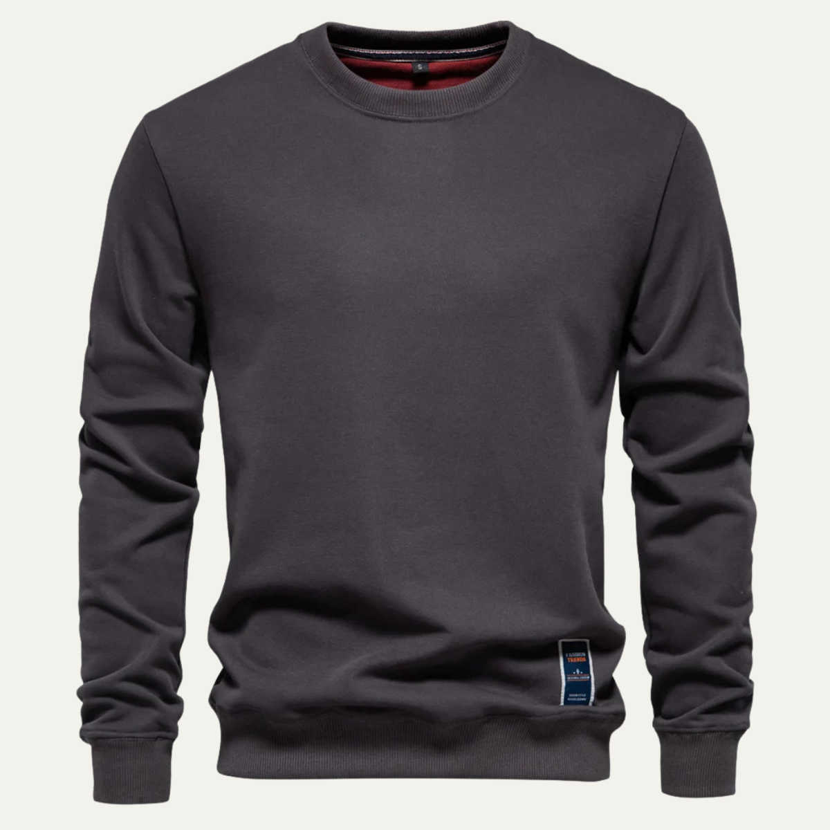 Comfortable Men's Breathable Crew Neck Sweater
