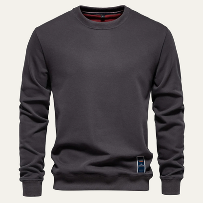 Comfortable Men's Breathable Crew Neck Sweater