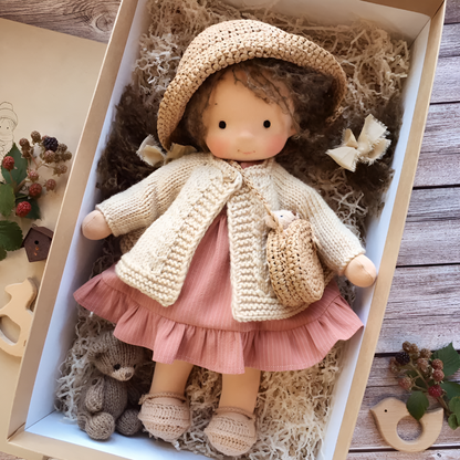 Soft Plush Artisan Baby Doll