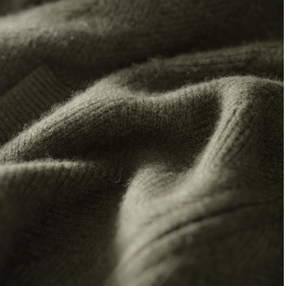 Premium Soft Men's Cashmere Wool Cardigan Sweater