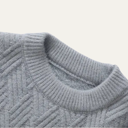 Soft Men's Cashmere Crew Neck Winter Sweater