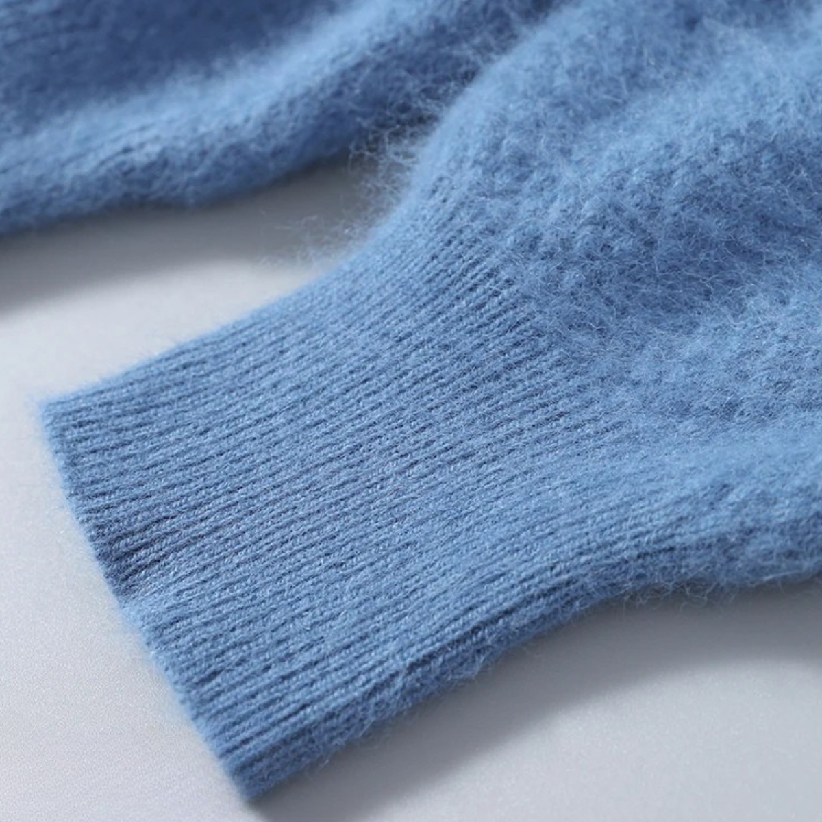 Luxury Men's Soft Cashmere Polo Sweater