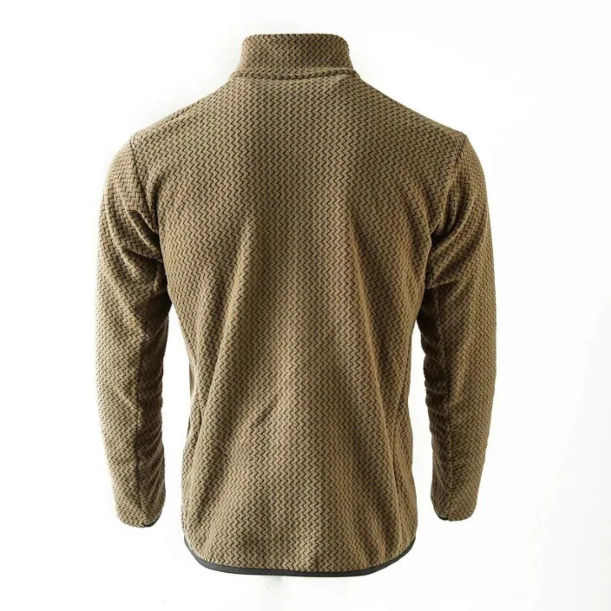 Warm Men's Fleece Pullover with Pocket