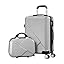 Durable 2-Piece Hardside Suitcase Set with TSA Lock & Spinner Wheels