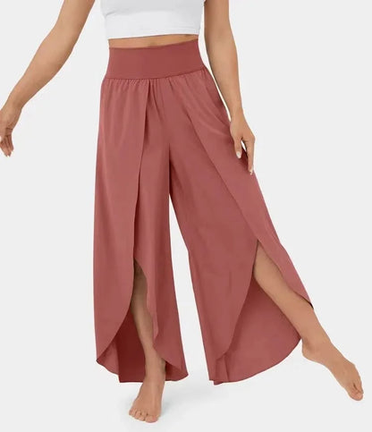 Comfortable High Waisted Wide Leg Yoga Pants