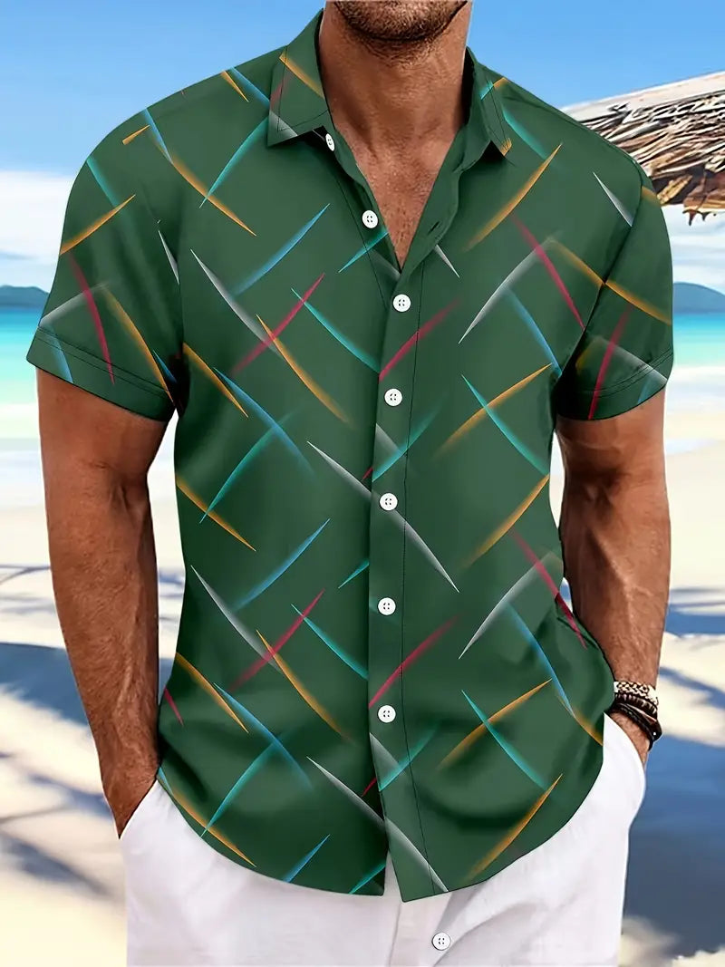 Classic Fit Short Sleeve Casual Shirt