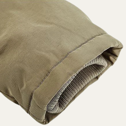 Warm Waterproof Men's Fleece Lined Hooded Winter Jacket