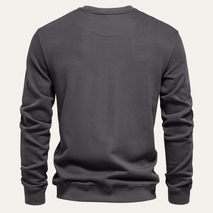 Comfortable Men's Breathable Crew Neck Sweater