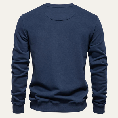 Comfortable Men's Breathable Crew Neck Sweater