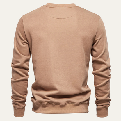 Comfortable Men's Breathable Crew Neck Sweater