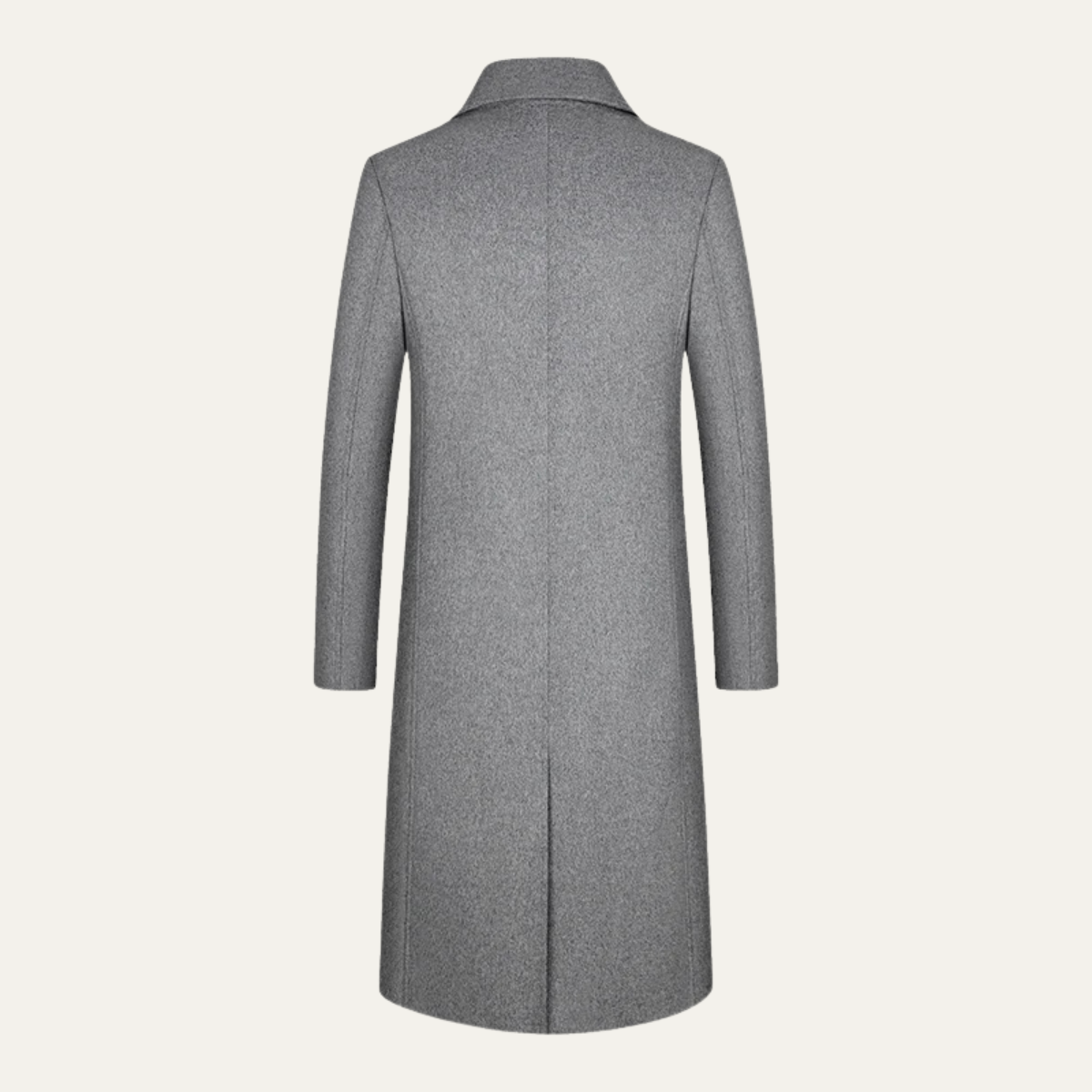 Classic Mens Warm Wool Trench Coat