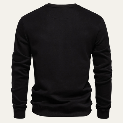 Comfortable Men's Breathable Crew Neck Sweater