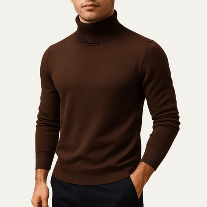 Traditional Mens Crew Neck Knit Sweater