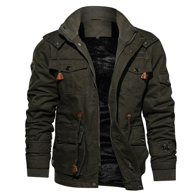 Classic Tactical Parka Coat - Olytrend