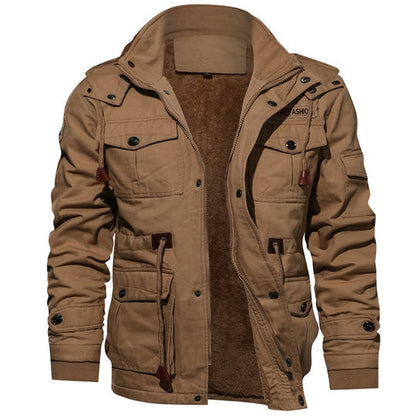 Waterproof Hooded Parka Jacket | Faux Fur Shoulder Jacket