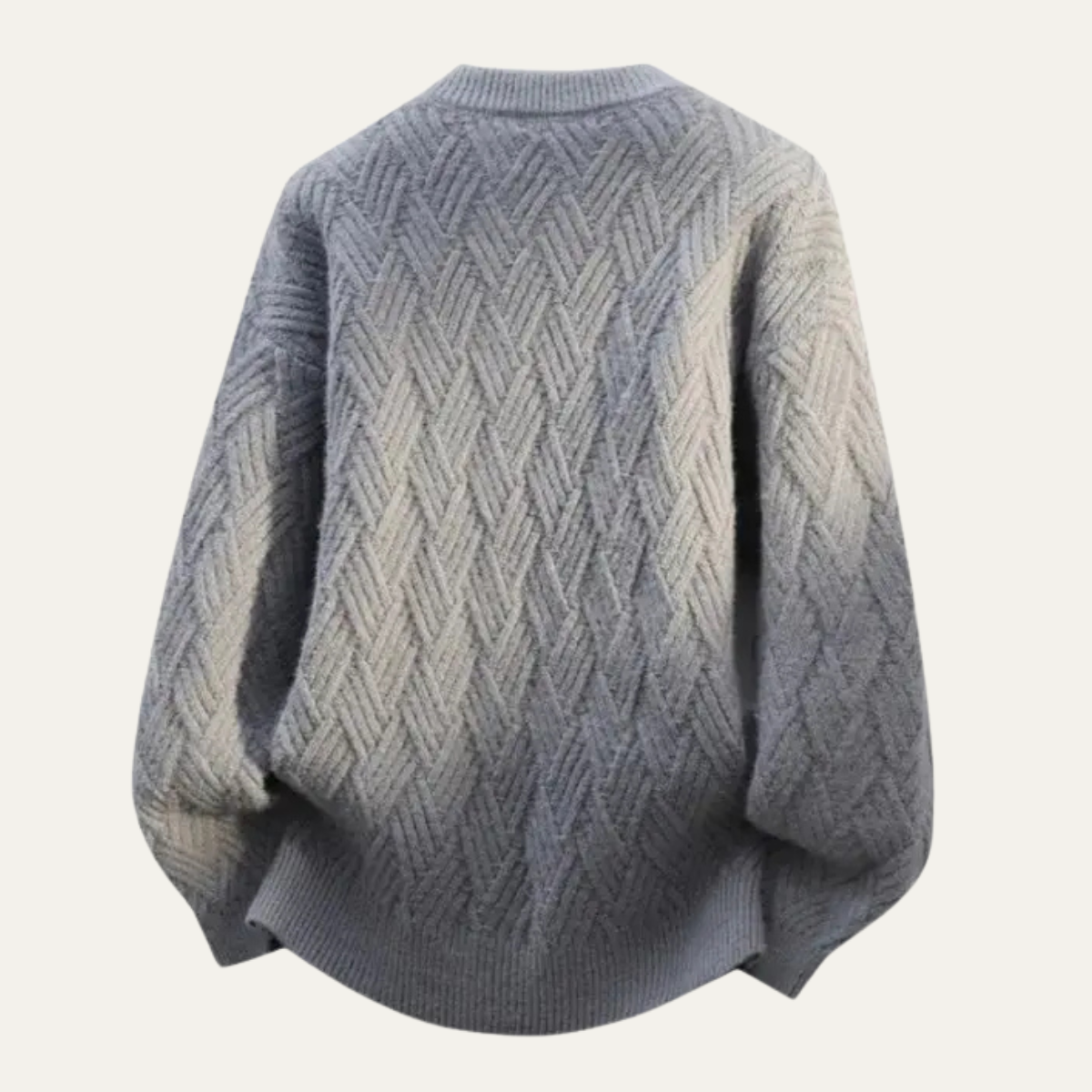 Soft Men's Cashmere Crew Neck Winter Sweater